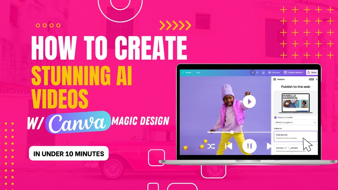 Canva AI Introduces Magic Design Video Tool for Instant icon