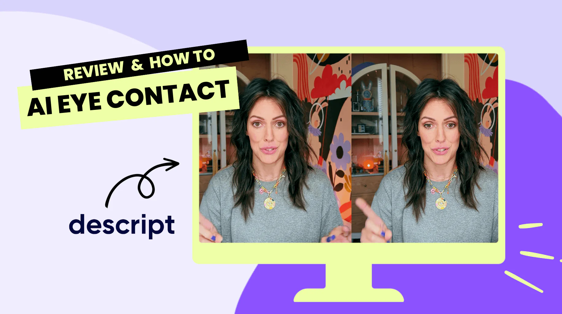 Descript AI Eye Contact Tool – Fix Your Videos Instantly Without Re-Recording icon