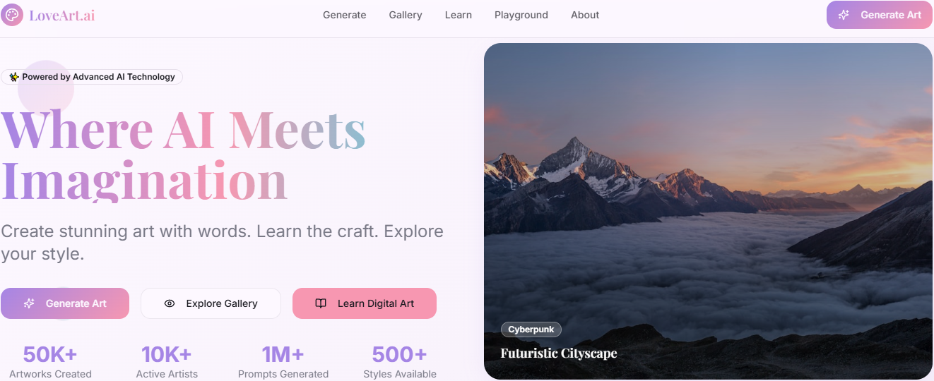 Loveart AI icon
