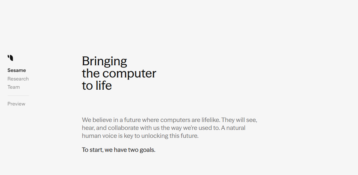 Sesame AI